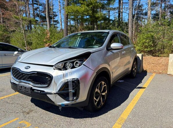 KNDPMCAC4L7732074 2020 KIA SPORTAGE Silver Trasero derecho