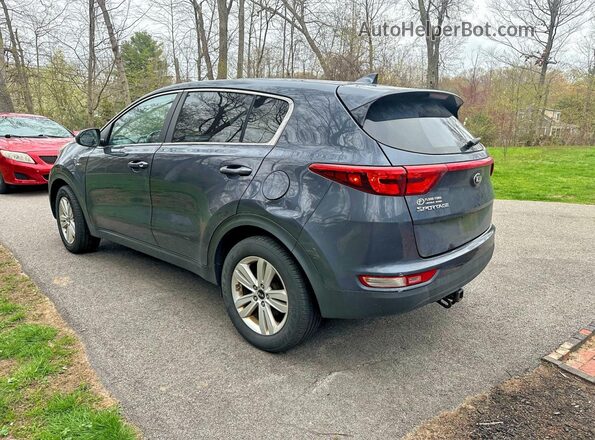 KNDPMCACXK7584463 2019 KIA SPORTAGE Blue Przód prawy