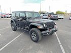 2021 Jeep Wrangler Unlimited Rubicon Black vin: 1C4HJXFG3MW846946