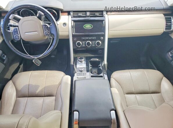 SALRRBBK9HA031267 2017 LAND ROVER DISCOVERY Коричневый Вид щитка приборов