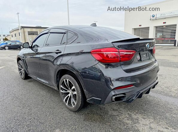 5UXKU6C55G0R34316 2016 BMW X6 Черный Передняя правая четверть