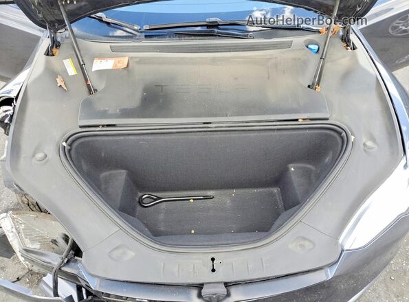 5YJSA1E28HF184459 2017 TESLA MODEL S Угольный Вид подкапотного пространства