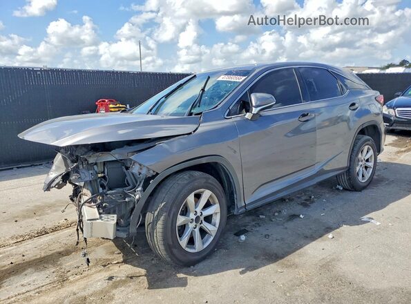 2T2ZZMCA6GC031368 2016 LEXUS RX 350 Серый Задняя левая четверть