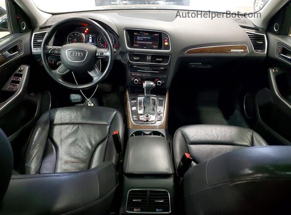 WA1L2AFP6GA061613 2016 AUDI Q5 Gray ხელსაწყოთა პანელის ხედი