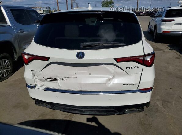 5J8YE1H40RL013376 2024 ACURA MDX Белый Вид салона спереди