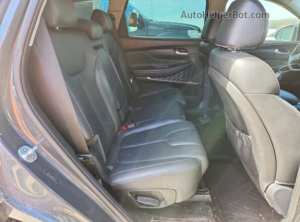 5NMS53AD8KH037104 2019 HYUNDAI SANTA Charcoal Widok komory silnika