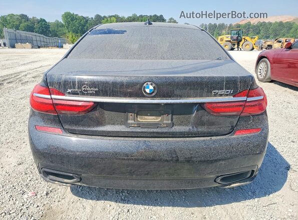 WBA7B0C55JG527229 2018 BMW OTHER Black Widok wnętrza z przodu