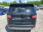 2017 Land Rover Discovery Hse Черный vin: SALRRBBV1HA011217