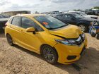 2018 Honda Fit Sport Желтый vin: 3HGGK5G64JM721003