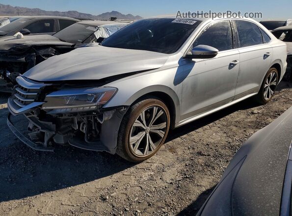 1VWSA7A30MC002808 2021 VOLKSWAGEN PASSAT Серебряный Задняя левая четверть