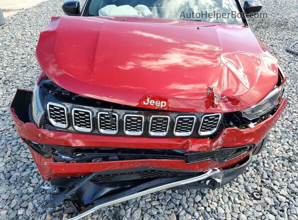 3C4NJDCNXTT177681 2026 JEEP COMPASS Красный Вид задней части салона