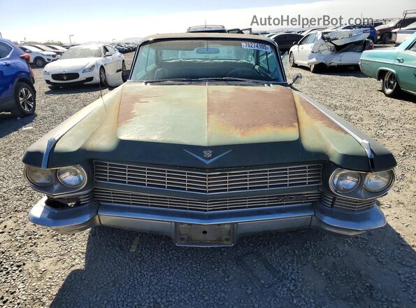 64B053367 1964 CADILLAC DEVILLE Green Widok z przodu