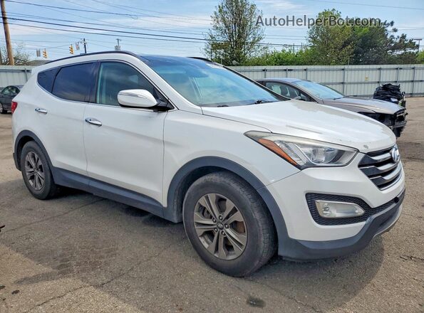 5XYZU3LB1GG307658 2016 HYUNDAI SANTA White Widok z przodu