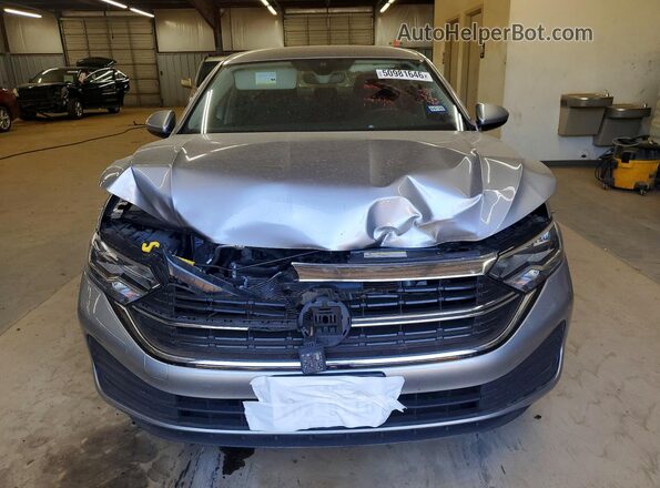 3VW5M7BU8RM090623 2024 VOLKSWAGEN JETTA Серебряный Вид сзади