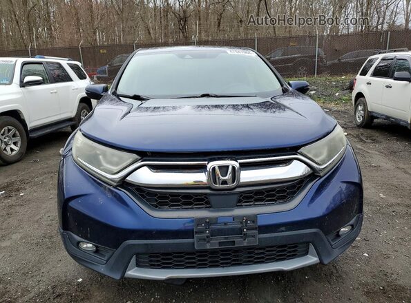 2HKRW2H5XHH654116 2017 HONDA CRV Синий Вид сзади