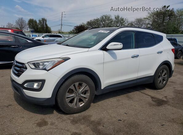 5XYZU3LB1GG307658 2016 HYUNDAI SANTA White Tył lewy