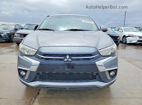 JA4AR3AW4JU020738 2018 MITSUBISHI OUTLANDER Gray Widok z tyłu