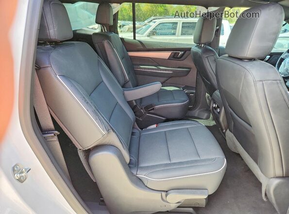 5GAEVARS3SJ213024 2025 BUICK ENCLAVE White Widok komory silnika