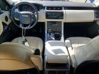 2019 Land Rover Range Rover Sport Hse Синий vin: SALWR2RV3KA426698