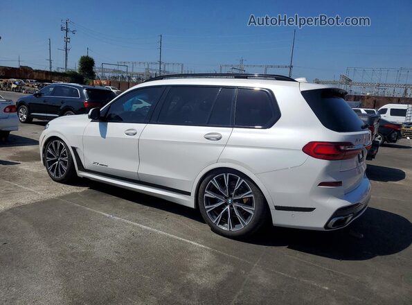 5UXCX4C55KLB39499 2019 BMW X7 Белый Задняя правая четверть