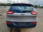 2016 Jeep Cherokee Sport Silver vin: 1C4PJLAB3GW137597