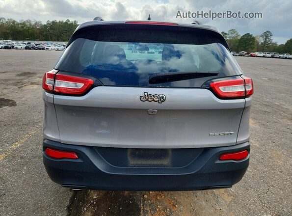 1C4PJLAB3GW137597 2016 JEEP CHEROKEE Silver Widok wnętrza z przodu