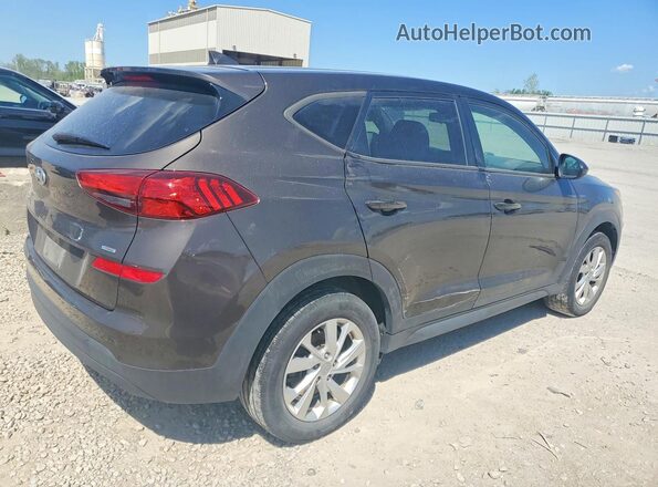 KM8J2CA47KU006578 2019 HYUNDAI TUCSON Коричневый Передняя правая четверть