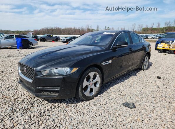 SAJAR4FX3JCP34624 2018 JAGUAR XF Черный Передняя левая четверть