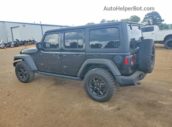 1C4HJXDN9MW556700 2021 JEEP WRANGLER Black უკანა მარჯვენა