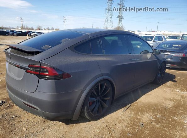 5YJXCBE42HF051834 2017 TESLA MODEL Серый Передняя правая четверть