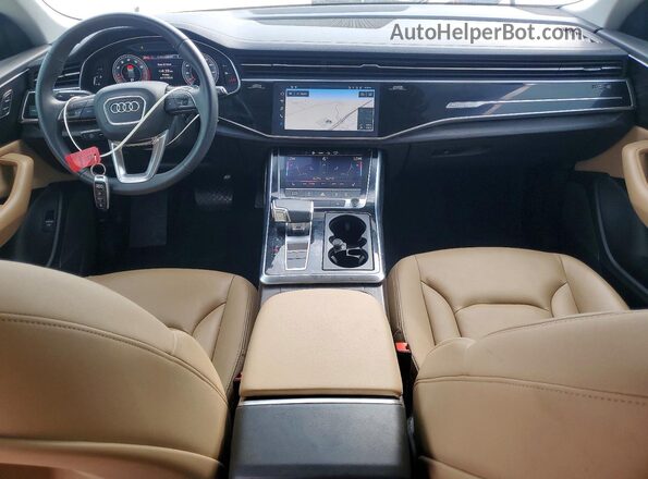 WA1AVBF16PD012426 2023 AUDI Q8 White Вид щитка приладів