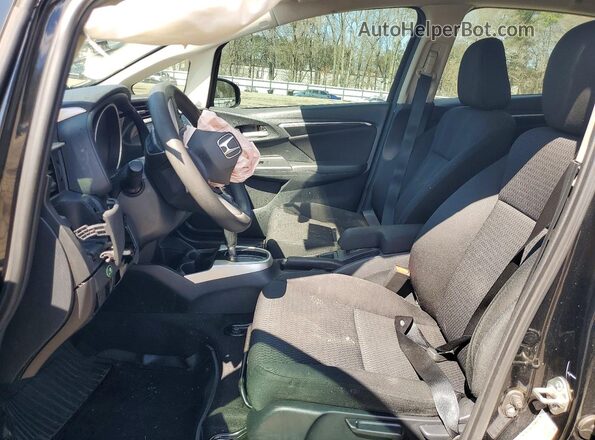 3HGGK5H44KM738639 2019 HONDA FIT Черный Вид панели приборов