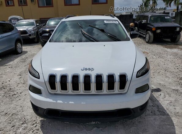1C4PJLAB6GW234549 2016 JEEP CHEROKEE White Vista trasera