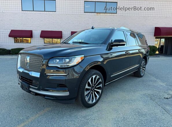5LMJJ3LG6PEL01955 2023 LINCOLN NAVIGATOR Gray Przód lewy