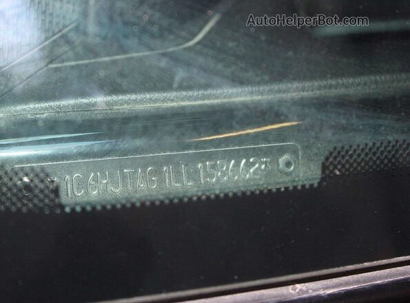1C6HJTAG1LL158662 2020 JEEP GLADIATOR Black Widok wnętrza z tyłu