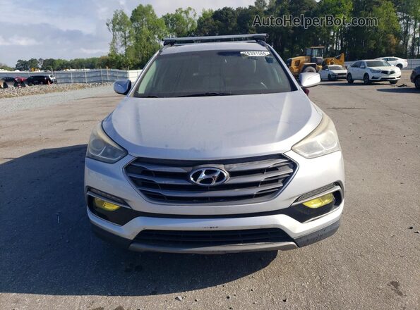 5XYZU3LB7JG509850 2018 HYUNDAI SANTA FE Silver Вид ззаду