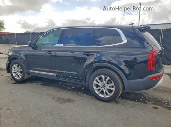 5XYP24HC3MG143877 2021 KIA TELLURIDE Black Tył prawy