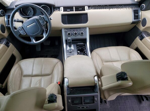 SALWG2VF9GA575080 2016 LAND ROVER RANGE ROVER White Vista del cuadro de instrumentos