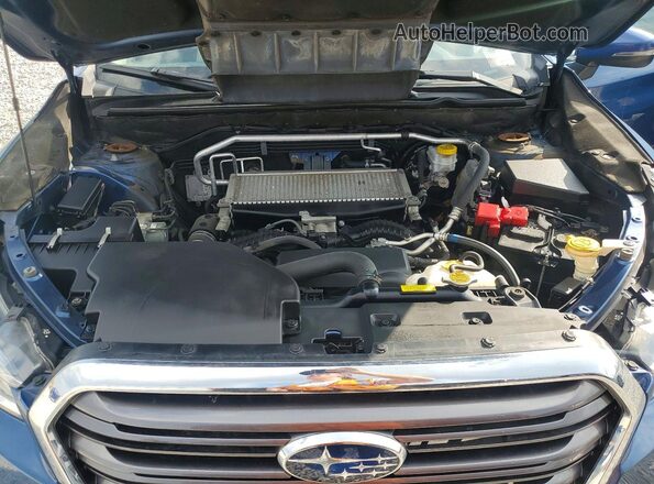 4S4WMAJD1K3458522 2019 SUBARU ASCENT Blue Вид наклейки з VIN-кодом