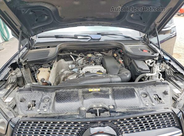 4JGFB4JB9NA619110 2022 MERCEDES-BENZ GLE Green Вид підкапотного простору