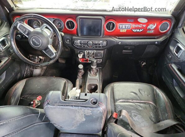 1C4HJXFN8KW679592 2019 JEEP WRANGLER Черный Вид щитка приборов
