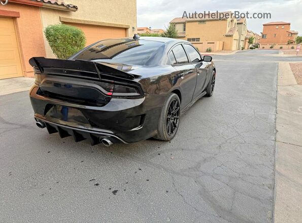 2C3CDXCT2KH578605 2019 DODGE CHARGER Черный Вид спереди