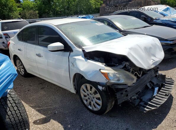 3N1AB7APXHL669607 2017 NISSAN SENTRA White Вид спереду