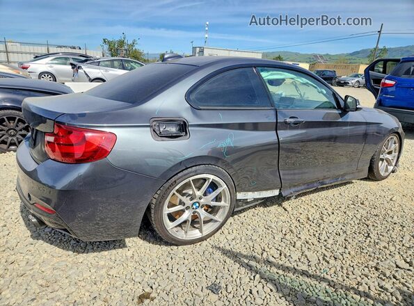 WBA2G1C36HV639320 2017 BMW MOTORRAD M240I Gray Przód prawy
