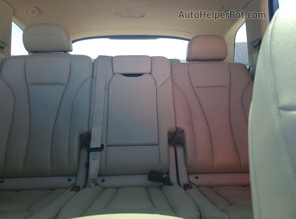 WA1AAAF71KD002373 2019 AUDI Q7 Черный Вид задней части салона