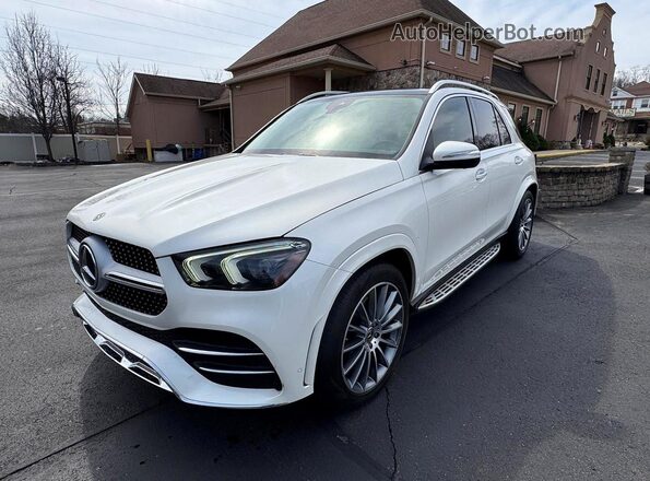 4JGFB5KE8LA082323 2020 MERCEDES-BENZ GLE Белый Задняя левая четверть