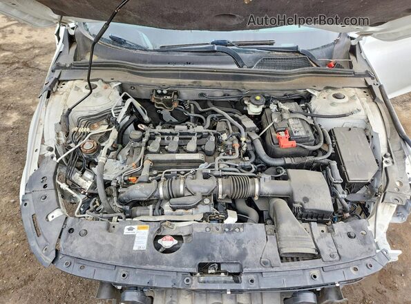1HGCV1F31LA025639 2020 HONDA ACCORD Белый Вид подкапотного пространства