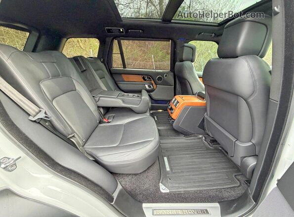 SALGS5RE9KA537606 2019 LAND ROVER RANGE White Widok wnętrza z przodu