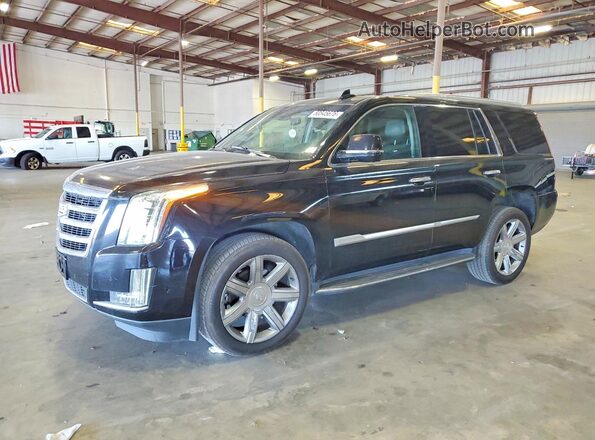 1GYS4BKJ7JR395770 2018 CADILLAC ESCALADE Черный Передняя левая четверть