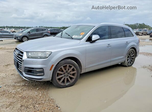 WA1VAAF71HD001105 2017 AUDI Q7 Серебряный Задняя левая четверть